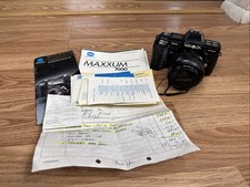 Vintage Minolta Maxxum 7000 35mm Camera  50mm Lens  Manuals/Paperwork - REPAIR