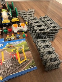 LEGO City Cargo Train 60052 In 2014 Used Retired Complete W/Manuals