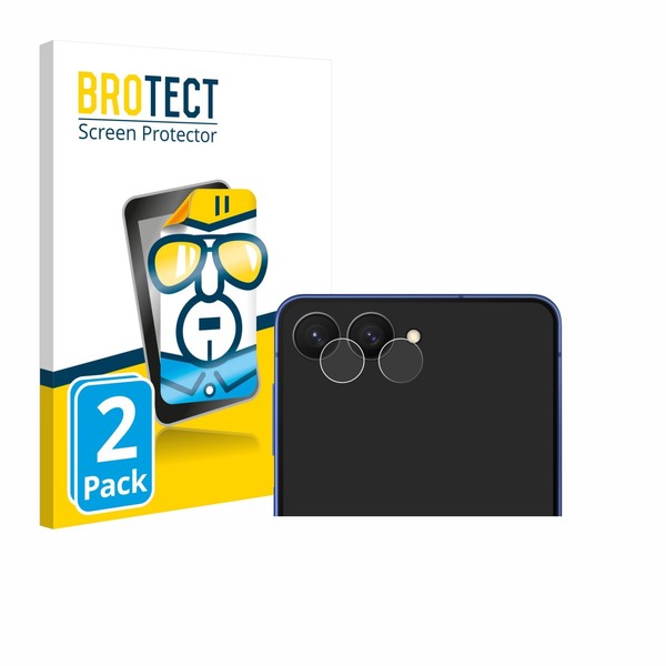 2X Samsung Galaxy Z Flip 7 (Nur Kameraschutz) Displayschutzfolie Transparent-image