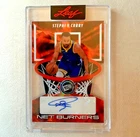 Stephen Curry Auto 1/8 Leaf Net Burners Autograph Press Pass Warriors