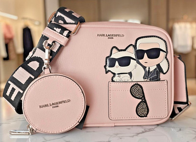 Karl Lagerfeld Paris Crossbody ''Lotus Pink'' mit Coin Purse