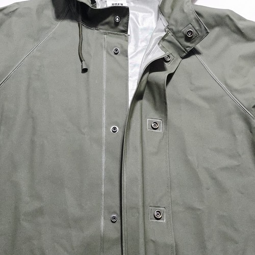 Helly Hansen HH Workwear Men's Small Green Impertech Waterproof Mobility Jacket - Picture 8 of 17