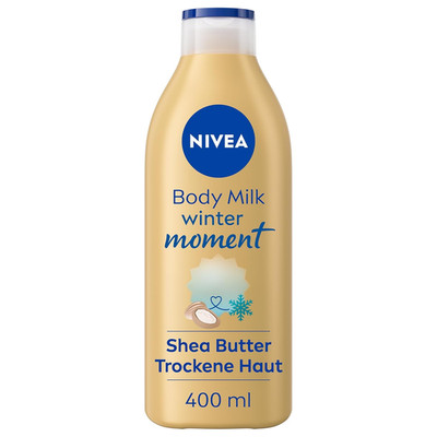 NIVEA Body Milk Winter Moment, Bodylotion Mit Tiefenpflege Serum Für 72H Feuchti