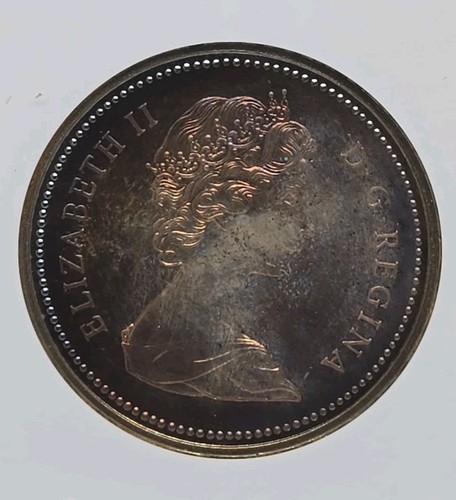 Dólar de plata canadiense 1971 centenario NGC SP68 - Imagen 6 de 6