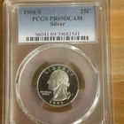 1998-S Washington Quarter Silver PR69 DCAM PCGS Blue Label *5158