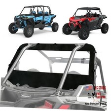 RZR 1000 XP Soft Rear Window, Full Back Windshield Dust Panel