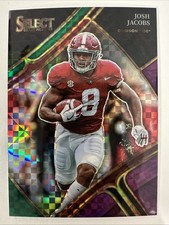 2023 Select Draft Picks Josh Jacobs #142 X-Factor Prizm /100 Alabama - TCCCX