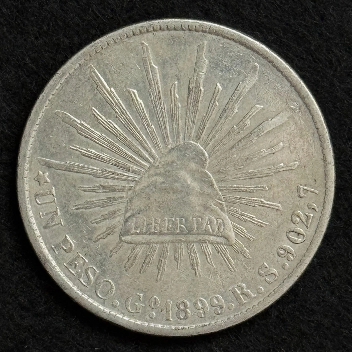 【大型貿易銀】メキシコ1ペソ銀貨1899年!! 1899 Year Silver Mexican Coins for sale | eBay