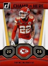 2024 Donruss #19 Trent McDuffie Champ is Here INSERT CHIEFS