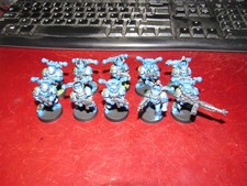 Warhammer 40k: Chaos: painted Chaos Space Marines Squad x10 b