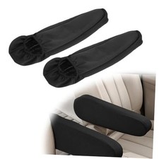4 Pcs Car Front Seat for Car Armrest Covers Cloth Fabric Universal Size Arm