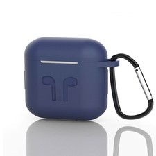 Soft Silicone Protective Case Shockproof Cover w Keychain For Apple AirPods 3rd