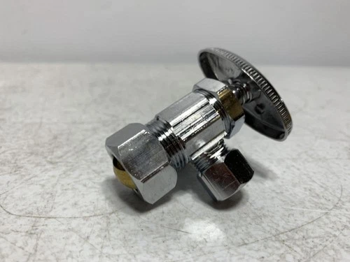 ProFlo PFX3C322C Dual Outlet Stop 5/8"x3/8"x3/8" Chrome - Picture 9 of 10