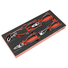 Sealey Premier Pliers Set with Tool Tray 4pc TBT56