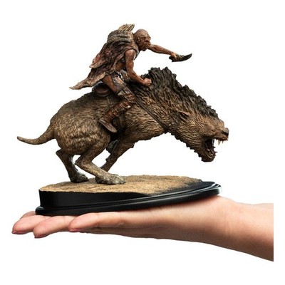 Weta Workshop Der Herr der Ringe - Sharku On Warg Mini Statue