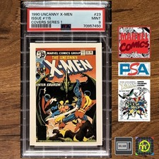 1990 Marvel Comic Images X-Men Covers I - X-Men #115 - PSA 9 MINT