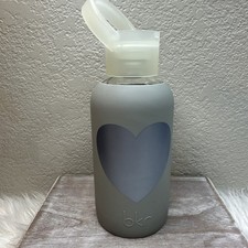 BKR LUNA HEART 1 LITER, GLASS BOTTLE+SILICONE  500ml 16oz RARE FAST SHIPPER