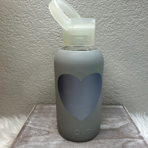 BKR LUNA HEART 1 LITER, GLASS BOTTLE+SILICONE 500ml 16oz RARE FAST SHIPPER