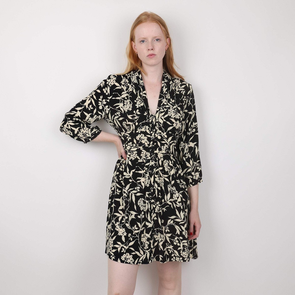 Ba&sh  Black Dress, UK Size 8 View 2