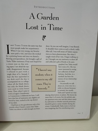 Tasha Tudor's Garden 1994 Hardcover Tovah Martin Hardcover mit Schutzumschlag - Bild 10 von 18