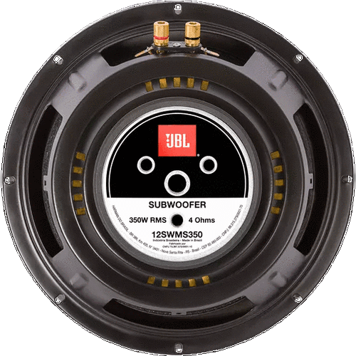 JBL 12SWMS350 Subwoofer 12" 350W RMS 4 Ohm - Potente Altoparlante per bassi profondi.s - Foto 5 di 6
