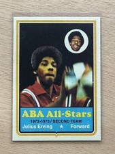 1973 Topps #240 Julius Erving ABA All-Stars Basketball Trading Card
