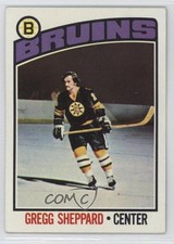 1976-77 Topps Gregg Sheppard #155 0r2