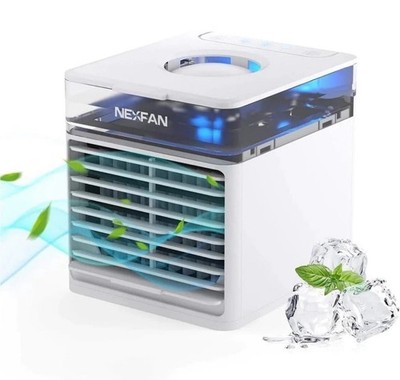 Newfan ultra air cooler- 3 Speed- 7 Color LED Lighting- NEW In Box
