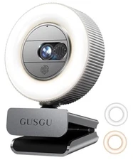  G910 2K Quad HD Webcam for PC, with Microphone & Light & Privacy Cover, Web 