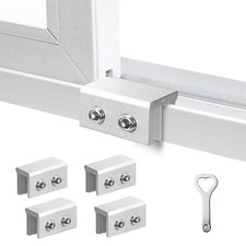 Window Locks for Up and Down Windows 4 Pack Window Stopper Sliding Window Lock f