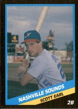 Scott Earl 1988 CMC Nashville Sounds #19 RC FREE SHIPPING AutographDen