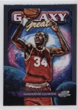 2023-24 Topps Cosmic Chrome Galaxy Greats Hakeem Olajuwon #GG-19 HOF 05k6