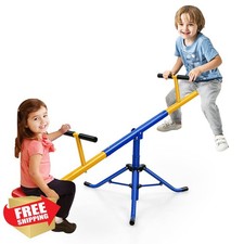 Costzon 360 Swivel Teeter Totter Seesaw for Kids Indoor Outdoor