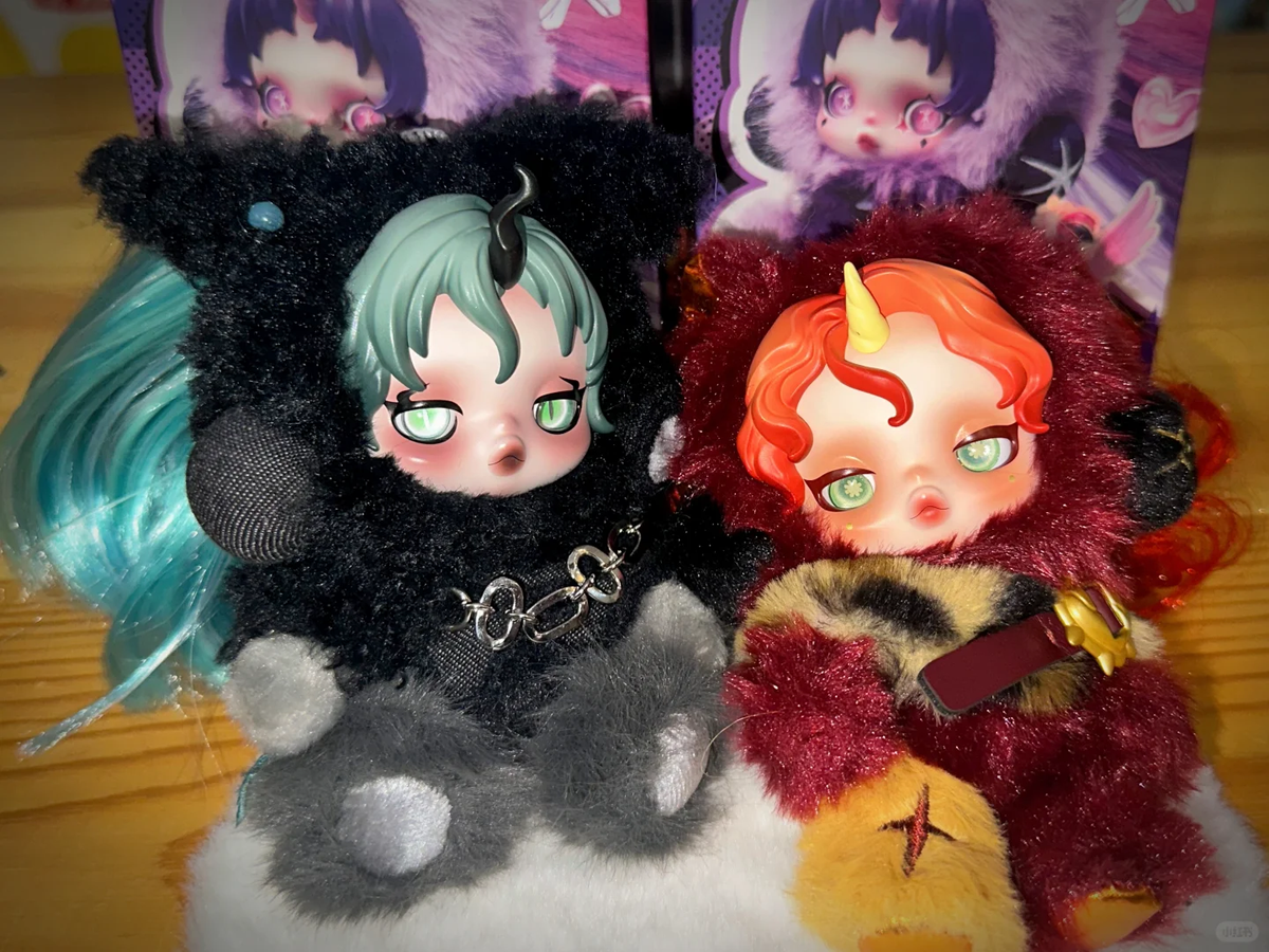 2pcs Secret Skullpanda My Little Pony Series - Sunset Shimmer+