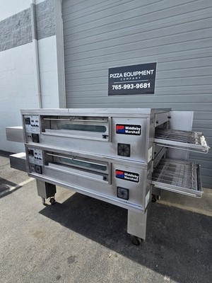 Middleby Marshall PS570G Double Deck Conveyor Pizza Oven **Belt Width 32''**
