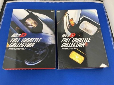 Initial D Fourth Stage Complete Set Vol 1 to 2 DVD Region 2 Japanese Anime
