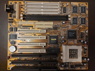 Rare PCChips/Hsin Tech M547 Motherboard Socket 7 (Tested Ok!!)