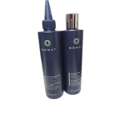 Monat Purifying Vinegar Shampoo And Rinse 8 Oz Each With Rejuveniqe