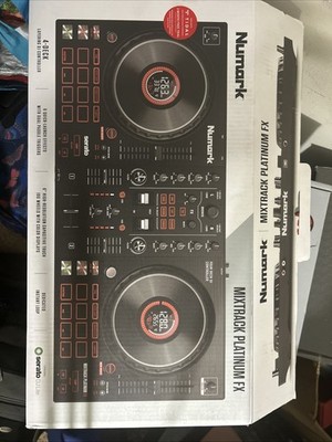 Numark Mixtrack Platinum FX 4-Deck Serato DJ Controller with Displays and FX