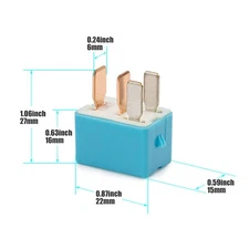 Fog Lights 4 Pin Relay Module Unit 90080-87026 For Toyota 4Runner Lexus Scion 