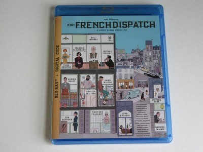 THE FRENCH DISPATCH (Blu-ray) Wes Anderson, Benicio Del Toro, Adrien Brody