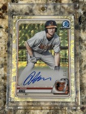 2014 Bowman Chrome Superfractor Adam Hall RC Rookie Auto 1/1 Orioles!!