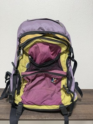 Vintage 80s Millet Backpack Hiking Climbing Trekking Bag W/ Rain Cover