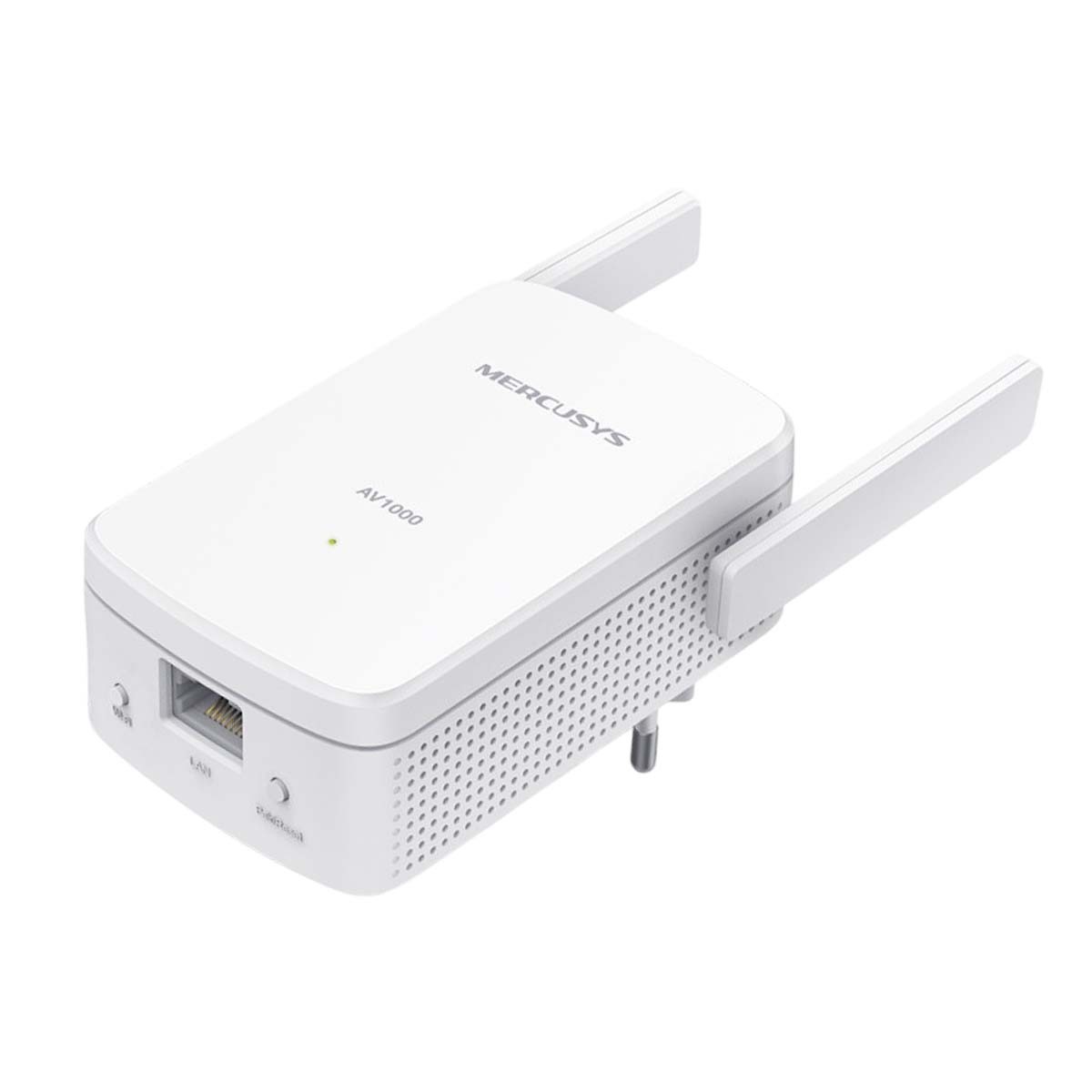 Kit CPL AV1000 Mercusys avec répéteur WiFi 1000 Mbps blanc pour réseau domestique