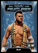 2022 Upper Deck AEW MJF #MF-9 Main Features