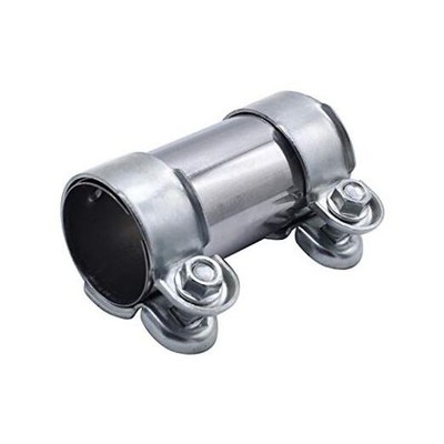 Universal Exhaust Clamp Pipe Connector Double Clamp Ø 50 x 125 mm 