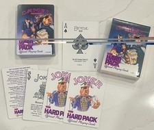 VINTAGE 1991 JOE CAMEL CIGARETTES THE HARD PACK PLAYING CARDS