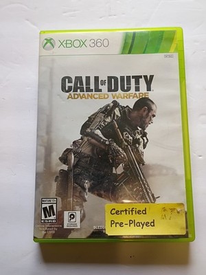 Xbox 360 Game Call of Duty Advanced Warfare Has Booklet Tested And Works