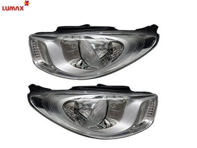 Lumax Headlight Assembly for Hyundai i10 T2 2010-2013 (Pair)