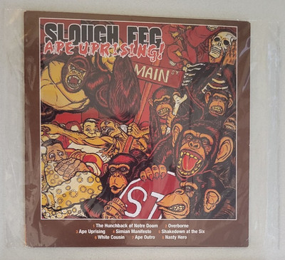 Slough Feg Ape Uprising! CD 2009 Cruz Del Sur Music Italy PROMO cardboard sleeve